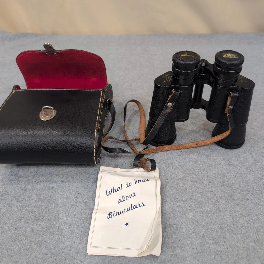 Vintage Kmart Special 7x35 Binoculars S.S. Kresge Co‎ Precision Coated Lens Case